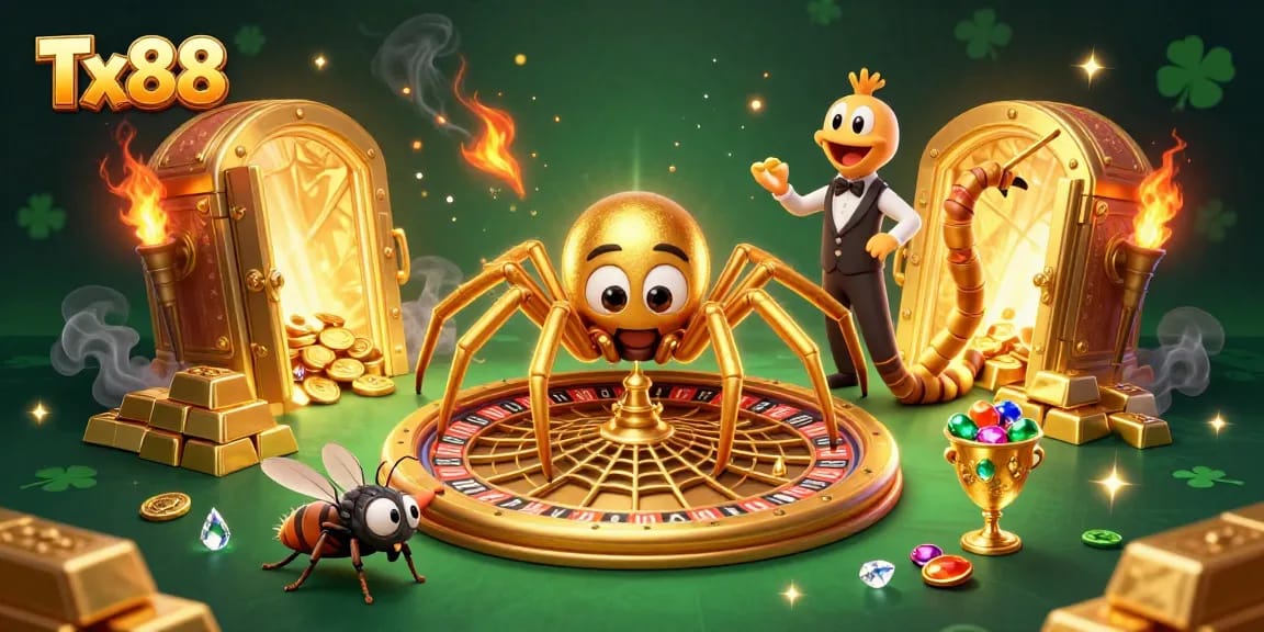Spin the roulette wheel at Tx88 with thrilling adventures in a vibrant casino atmosphere.