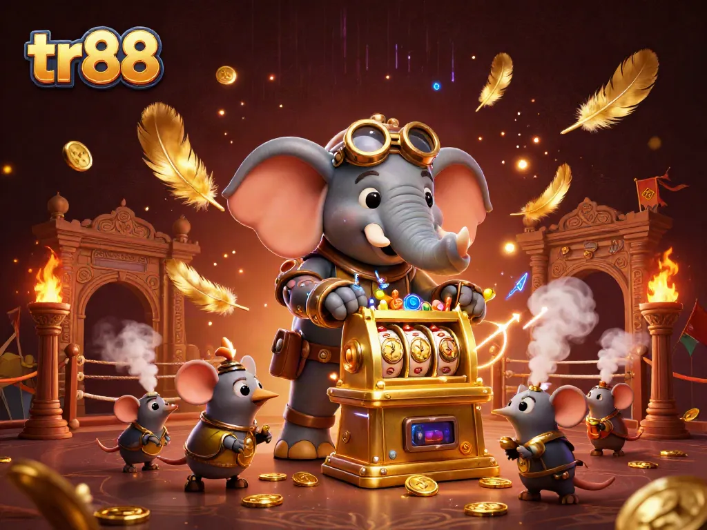 Experience exciting gameplay at tr88 with dynamic steampunk characters and vibrant casino elements.
