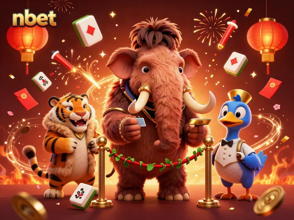 Experience thrilling gaming at nbet with musical elements and characters in a vibrant 3D casino setting.