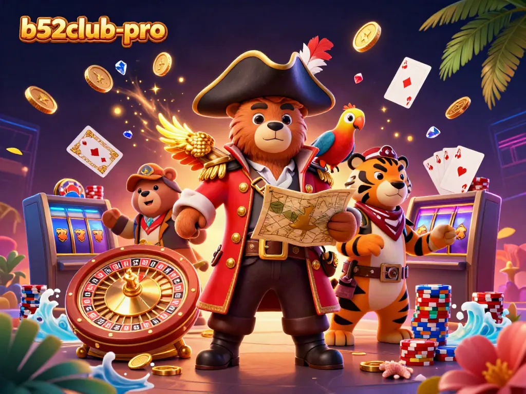 Join the adventure with b52club-pro’s thrilling pirate-themed casino experience.
