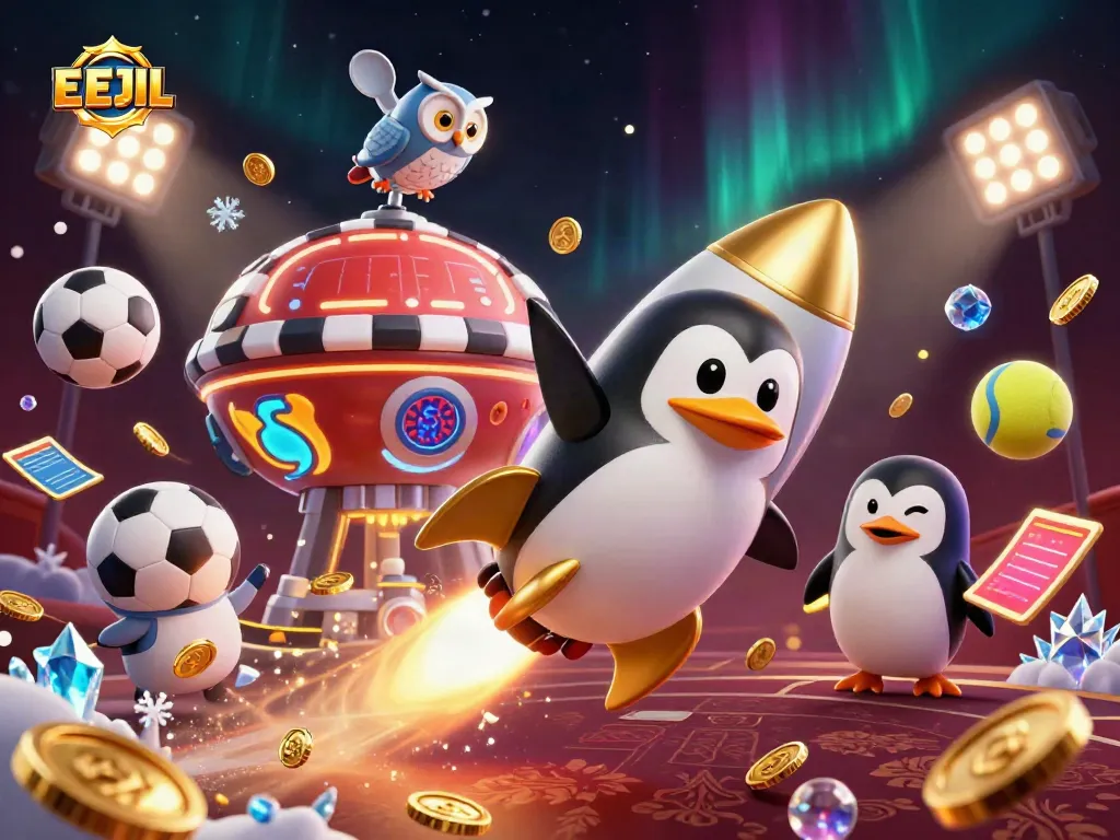 Experience thrilling play as EEJL takes you to a vibrant casino galaxy filled with actions, sports, and wins.