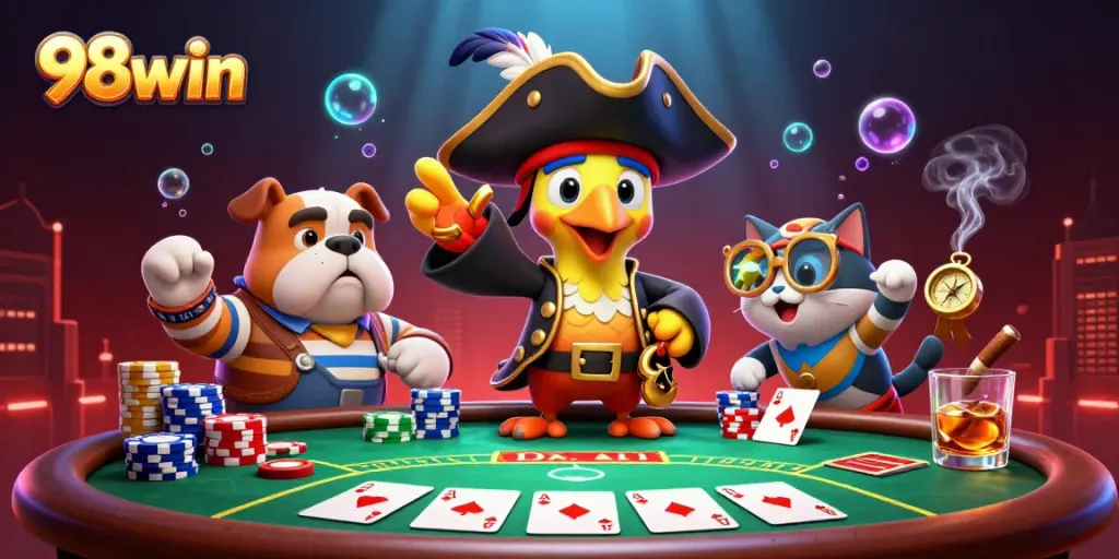 Engage with thrilling casino experiences at 98win featuring dynamic pirate-themed gaming.
