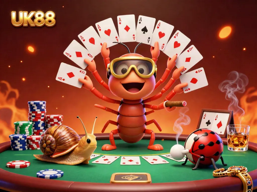 Experience thrilling online gaming at UK88 with a unique 3D representation of our exciting dealer scene.