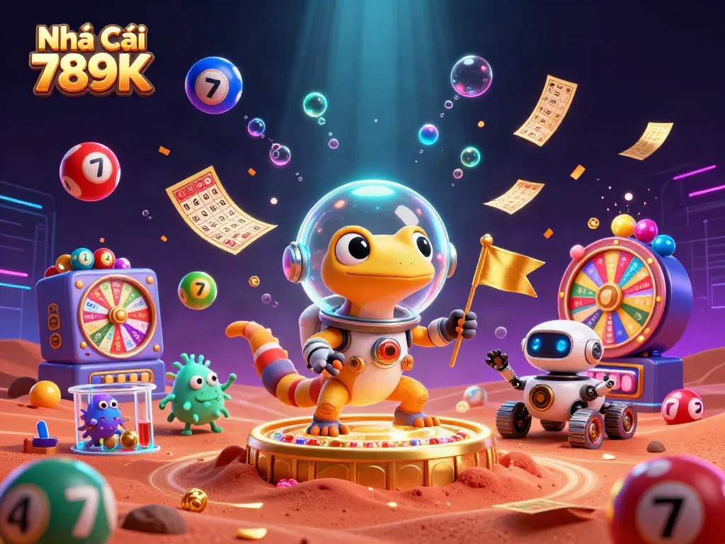 Engage with Nhà Cái 789K while enjoying an exciting ultra-detailed casino-themed Martian adventure.