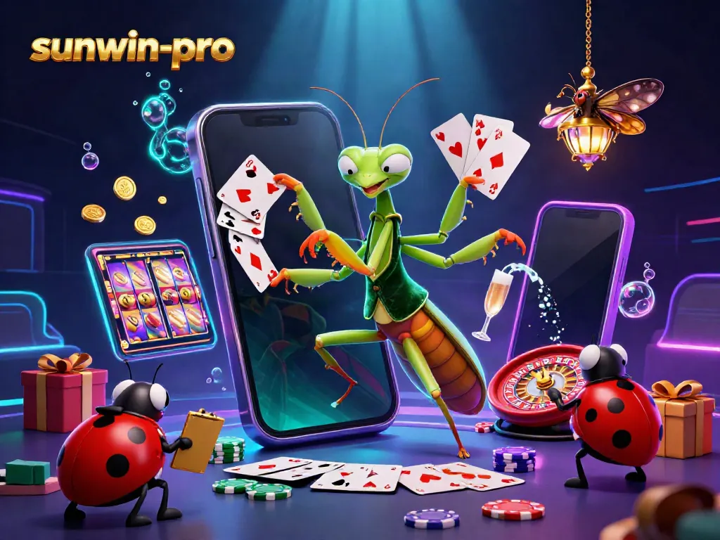 Engage in thrilling gameplay at sunwin-pro with vibrant characters and dynamic casino elements!